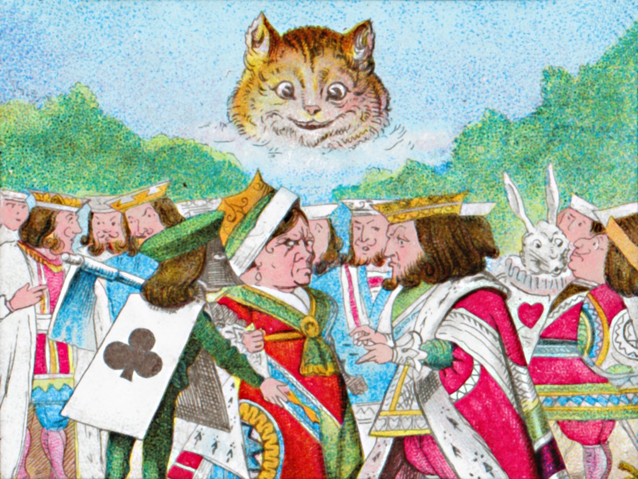 Bare Cats Head dukket opp, c1900 av Unbekannt
