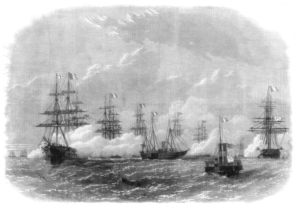 Åpning av Suez-kanalen, Egypt, 1869 av Unbekannt
