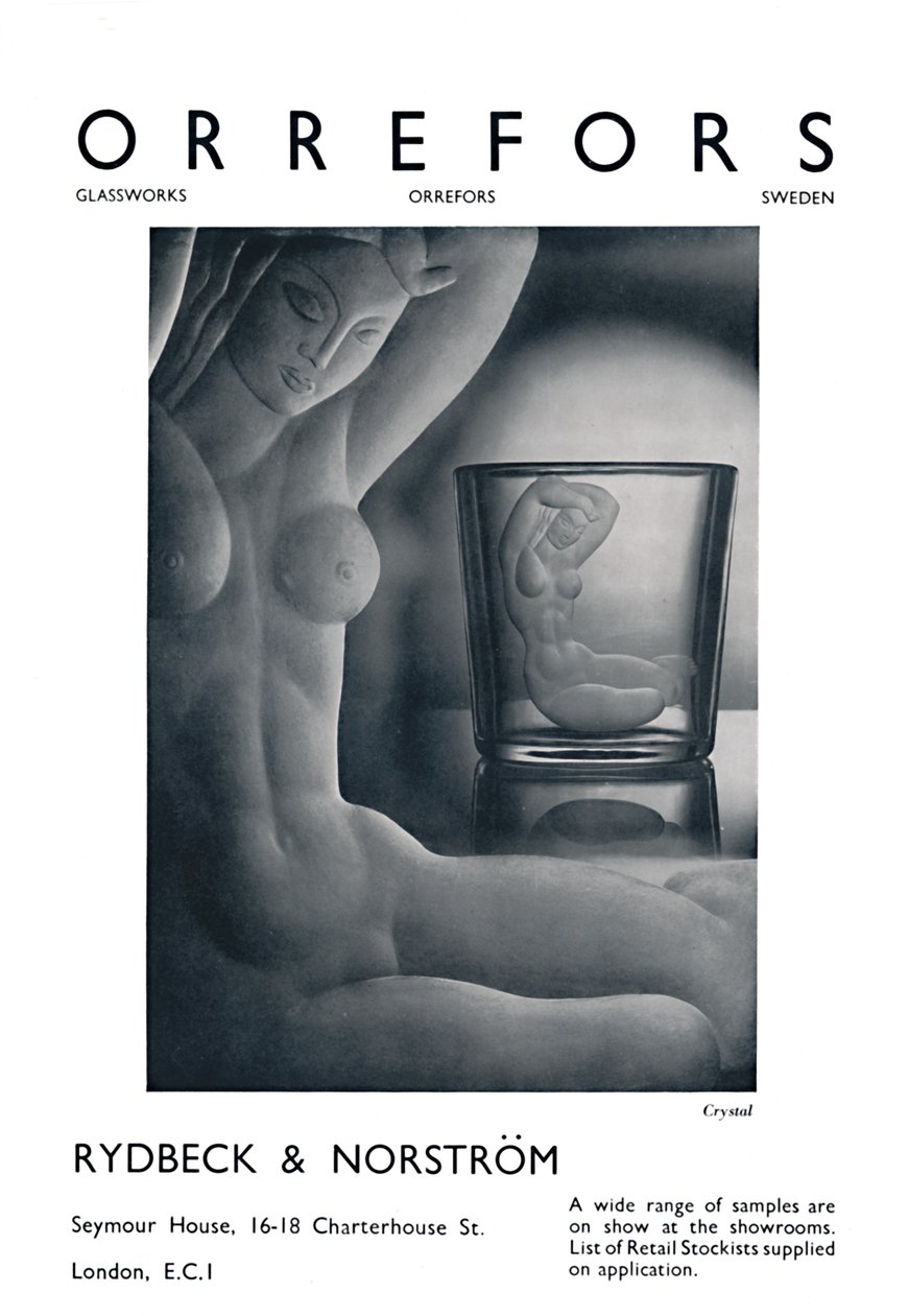Orefors - Crystal - Rydbeck & Norström., 1939 av Unbekannt
