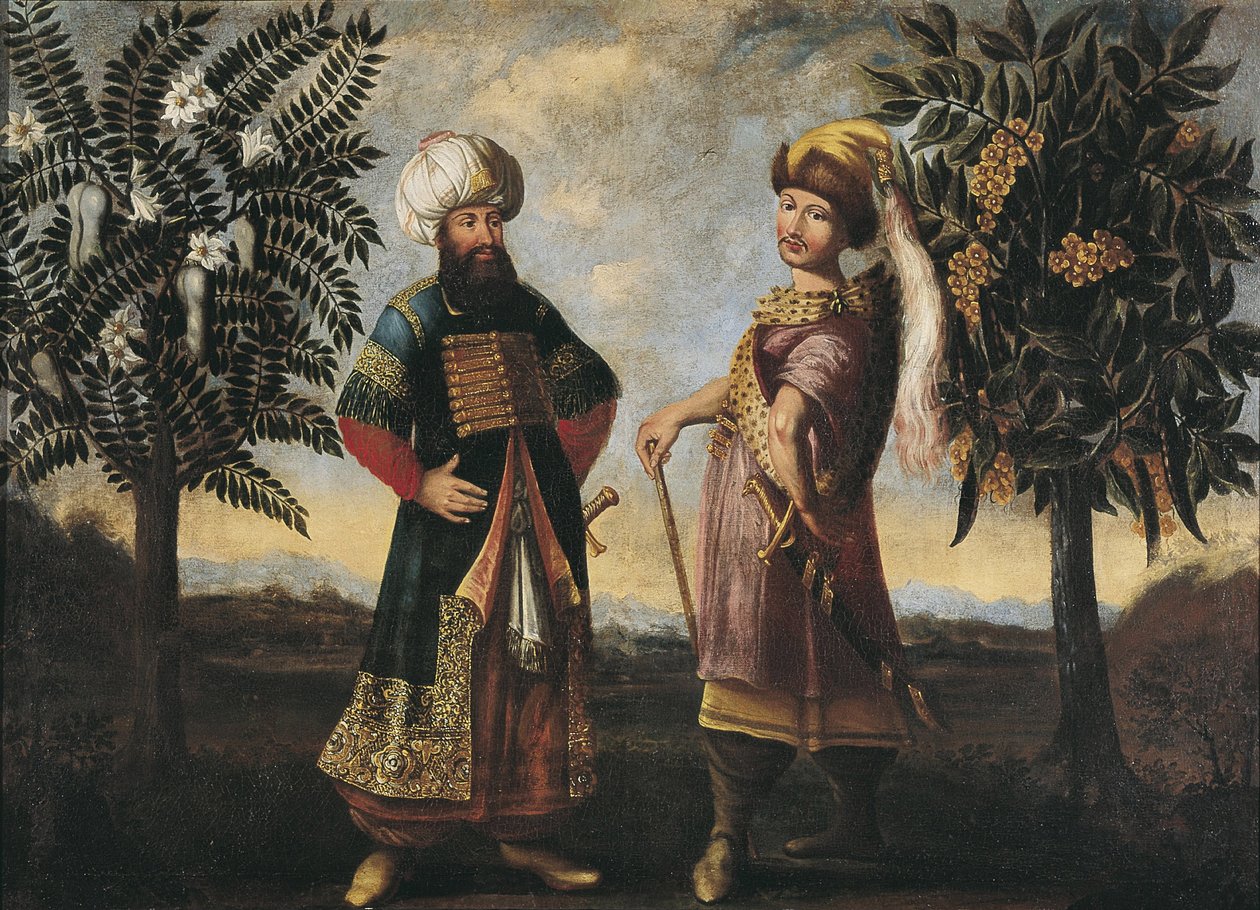 Orientalerne, ca 1681-1682 av Unbekannt