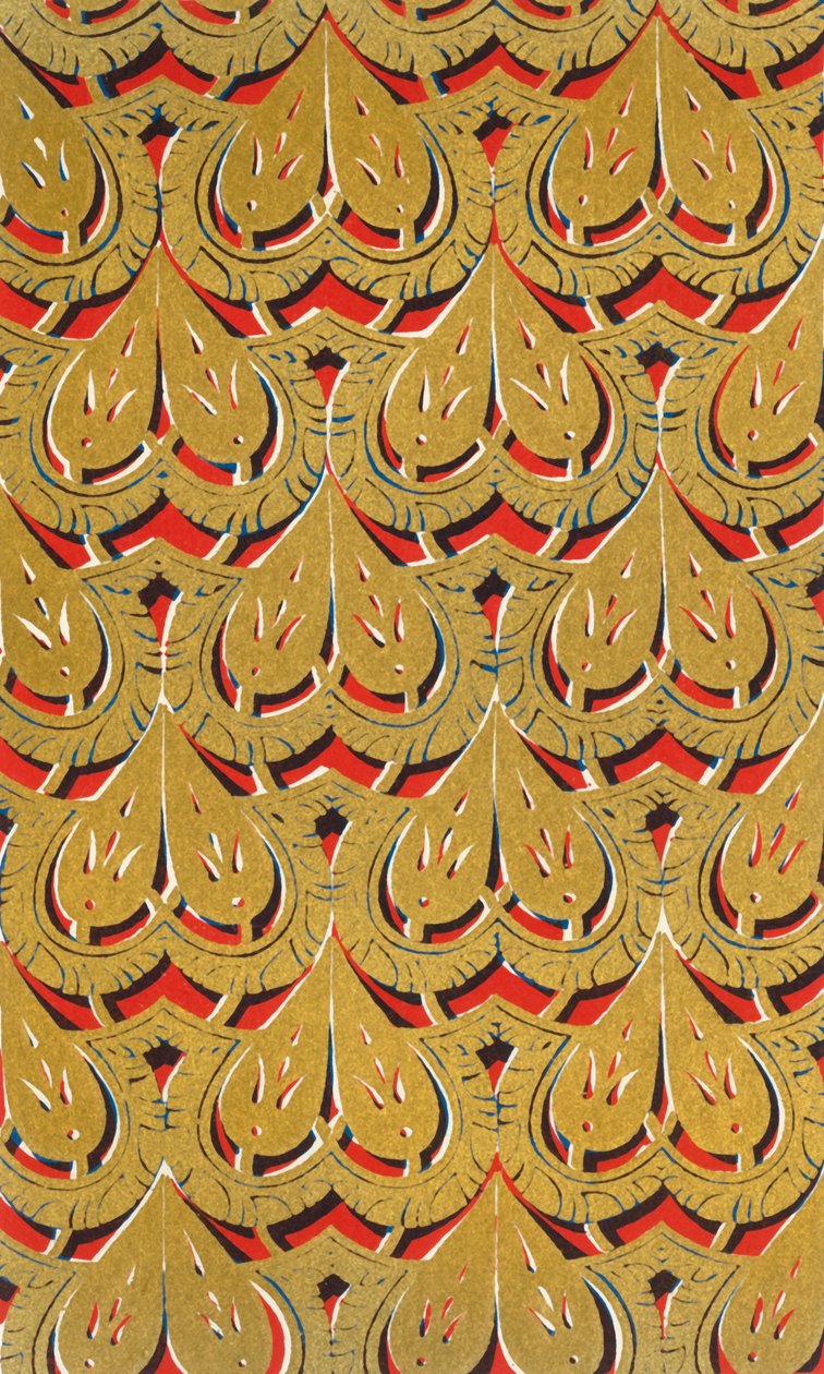 Ornament i buer, Hall of the Two Sisters, 1907. av Unbekannt