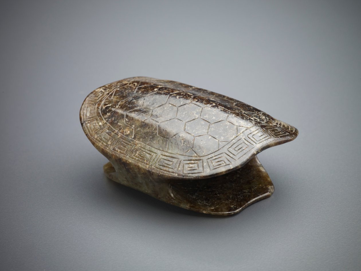 Ornament i form av et skilpaddeskall, Ming-dynastiet, 1368-1644. av Unbekannt