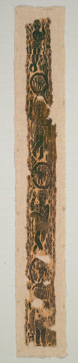 Dekorativt skulderbånd fra en tunika, 600-650. av Unbekannt