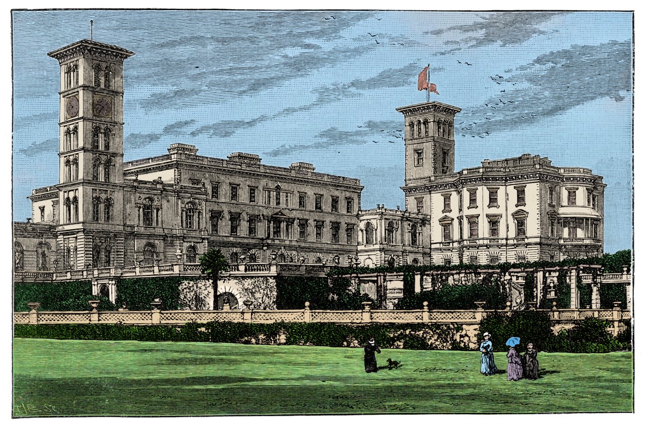Osborne House, Isle of Wight, 1900 av Unbekannt