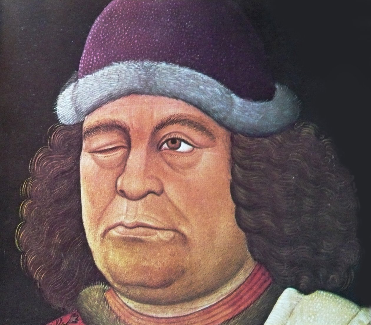 Oswald von Wolkenstein detalj, 1430-tallet av Unbekannt