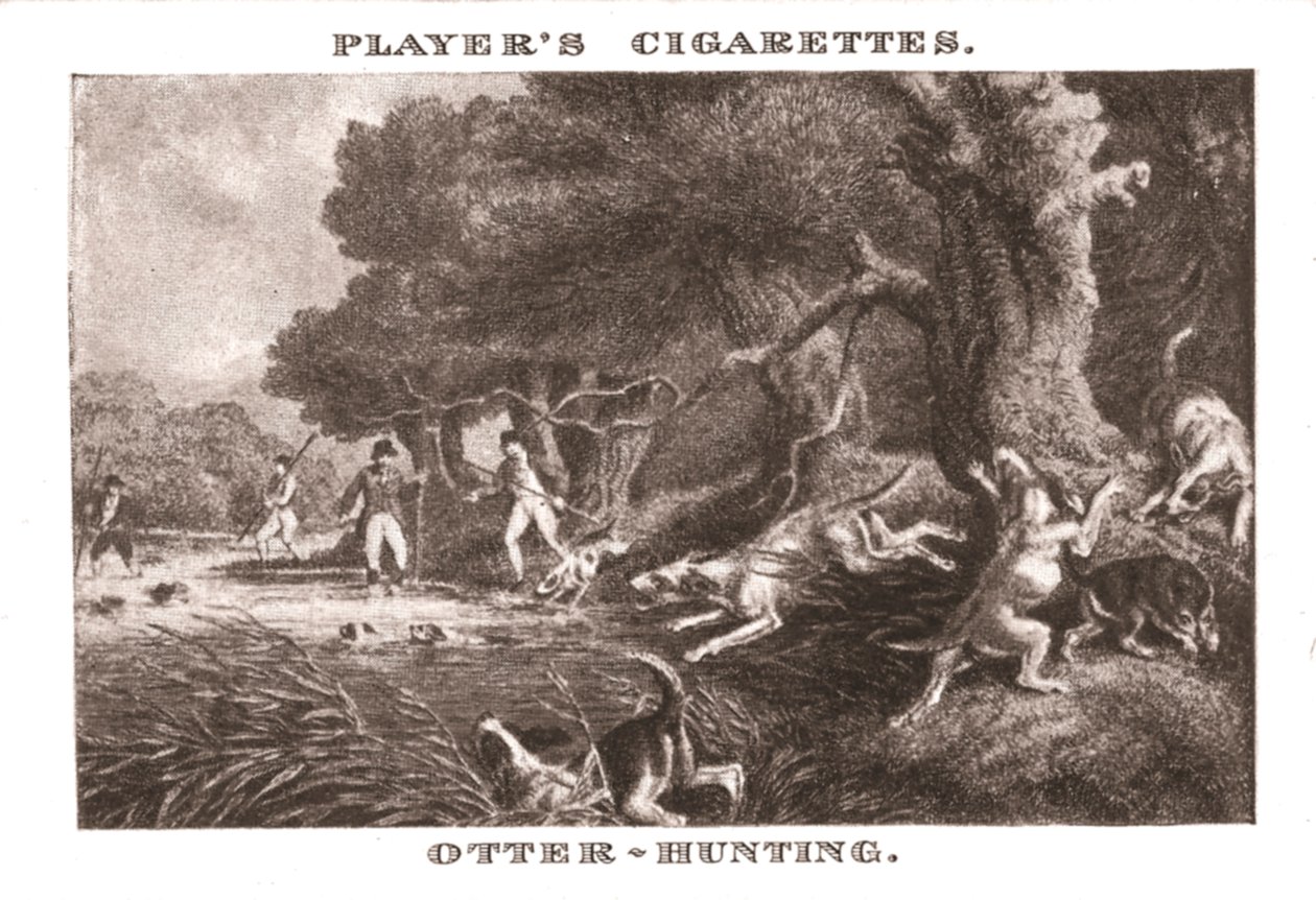 Otter-jakt, 1924. av Unbekannt