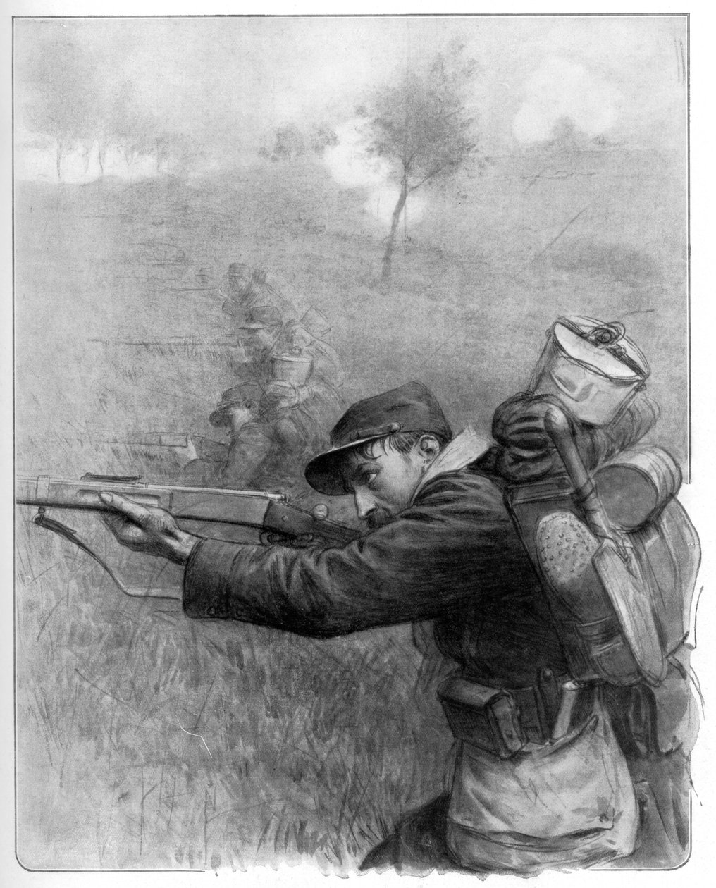 Our Brave Men, Advance by Jumps, 1914, 1926 av Unbekannt