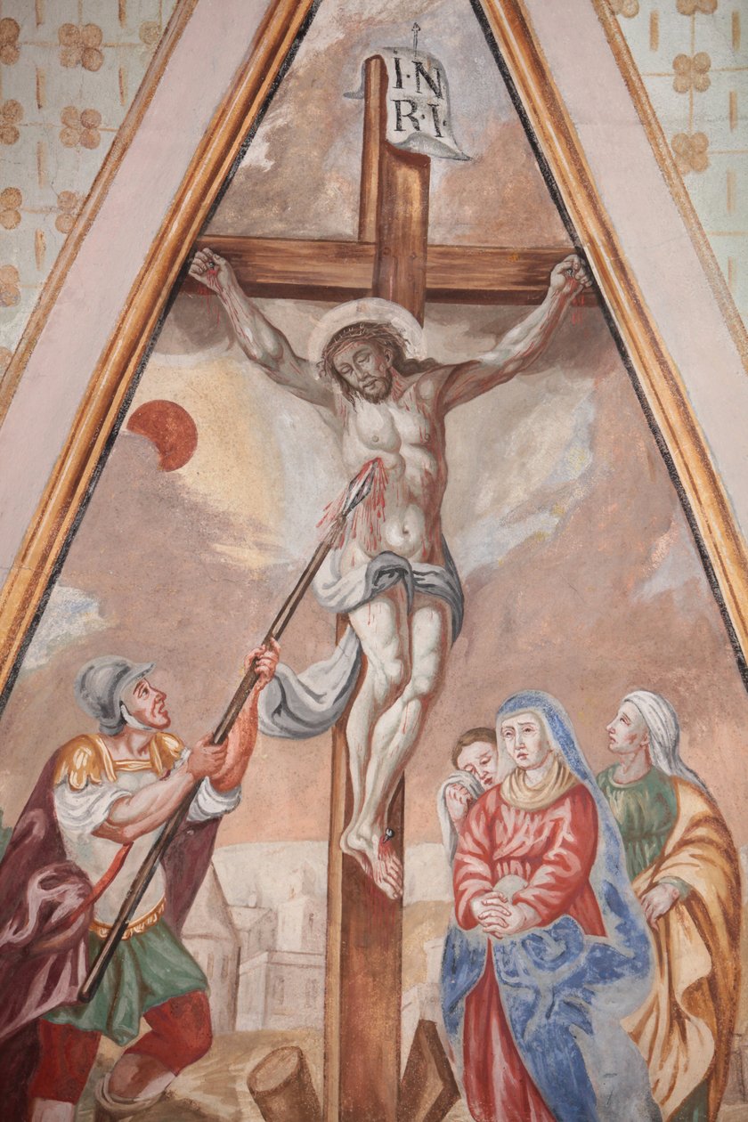 Vår Frue av Assumpsjon kirke. Korsfestelsen. Cordon Frankrike av Unbekannt