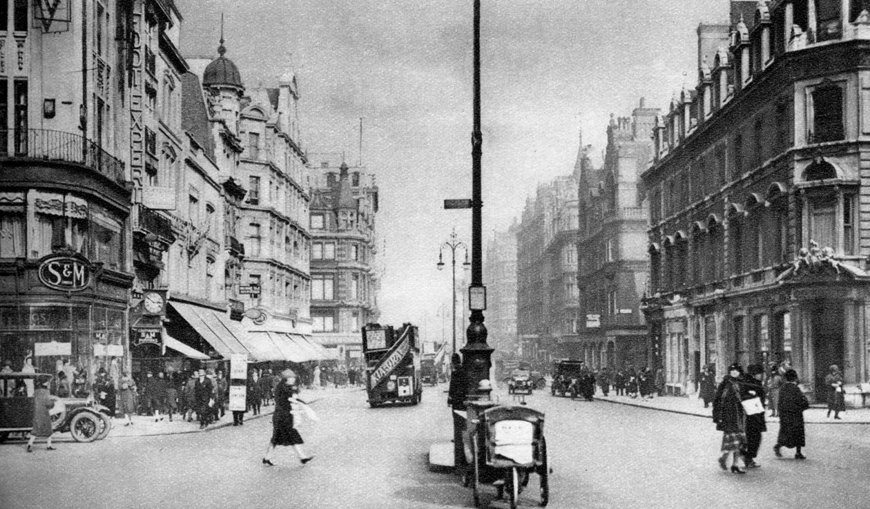 Oxford Street, London, 1926 av Unbekannt