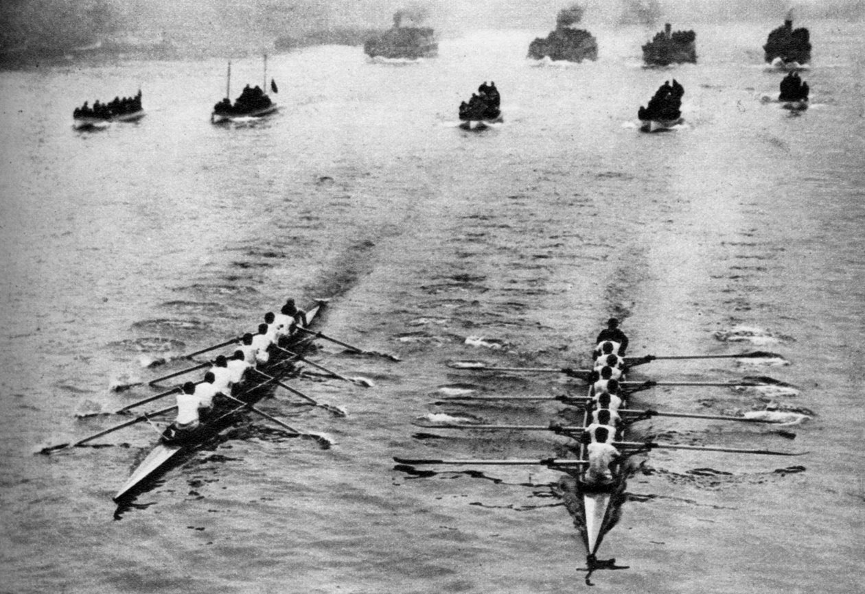 Oxford og Cambridge Boat Race, London, 1926-1927 av Unbekannt