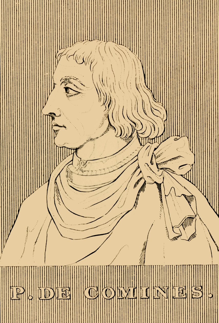 P. De Comines, 1447-1511, 1830. av Unbekannt