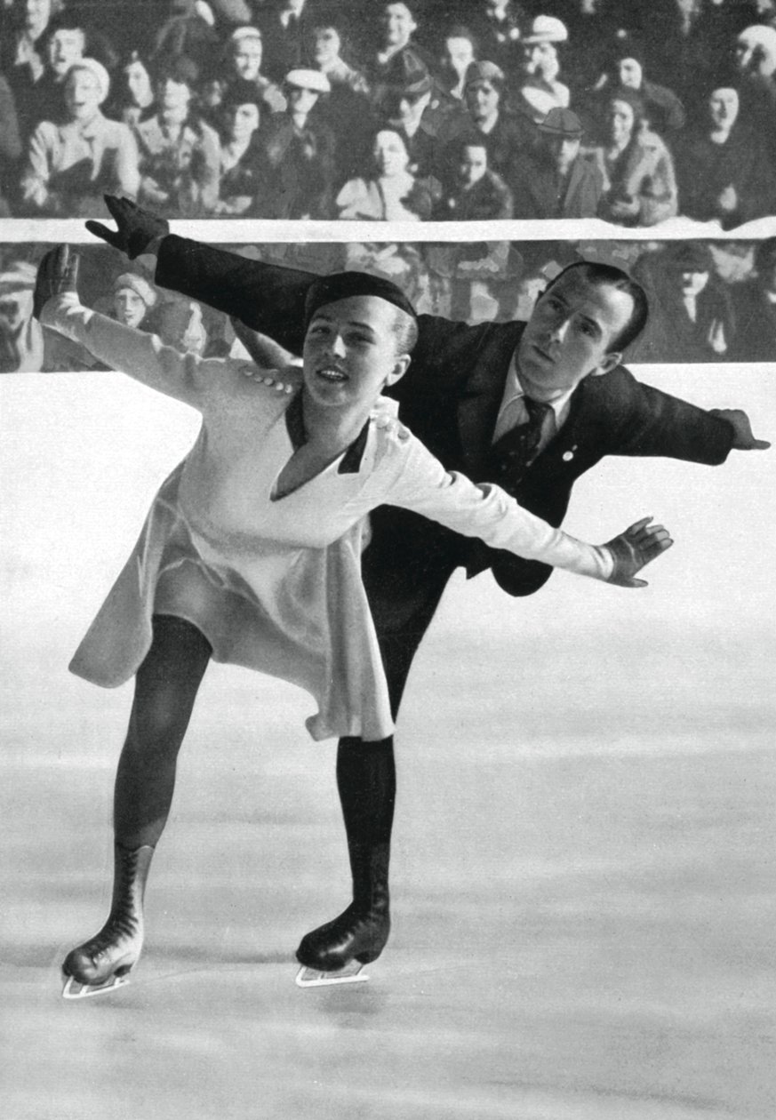 Kunstløp for par, olympiske vinterleker, Garmisch-Partenkirchen, Tyskland, 1936 av Unbekannt