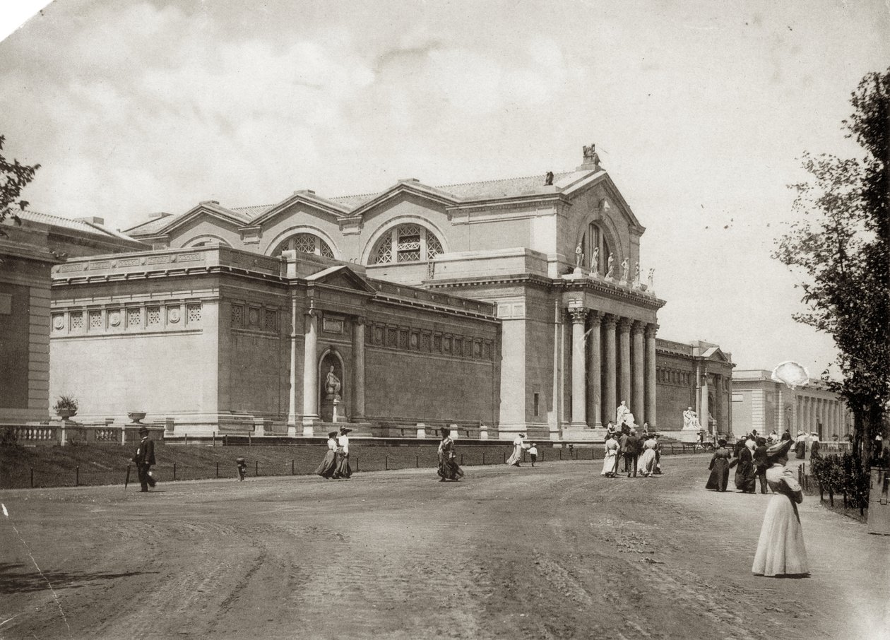 Kunstpalasset på verdensutstillingen 1904 av Unbekannt