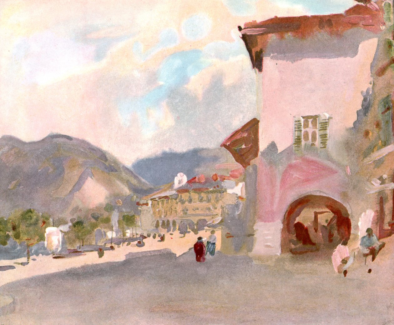 Pallanza, Lago Maggiore, 1892, c1900. av Unbekannt