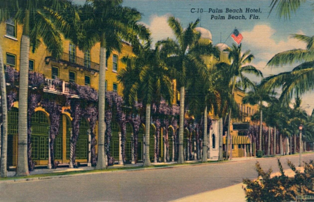 Palm Beach Hotel, Palm Beach, Florida, ca. 1940-tallet av Unbekannt