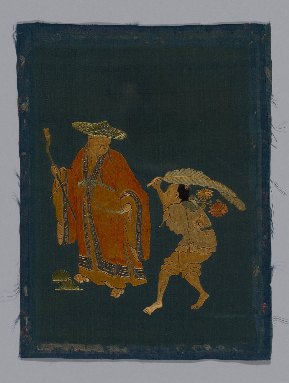Panelmøbelstoff, Kina, Kangxi-perioden, Qing-dynastiet 1644-1911, 180050. av Unbekannt