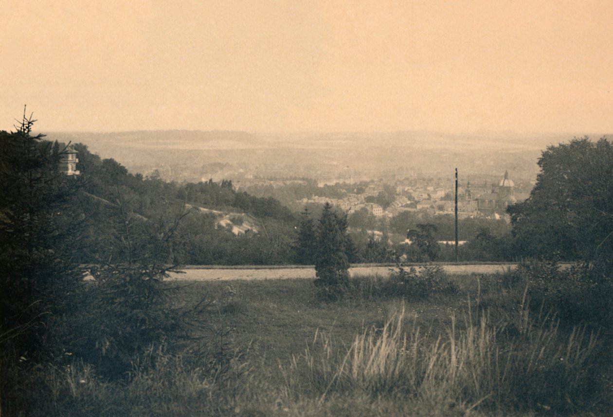 Panorama pris du Châlet Forestier, ca 1900 av Unbekannt