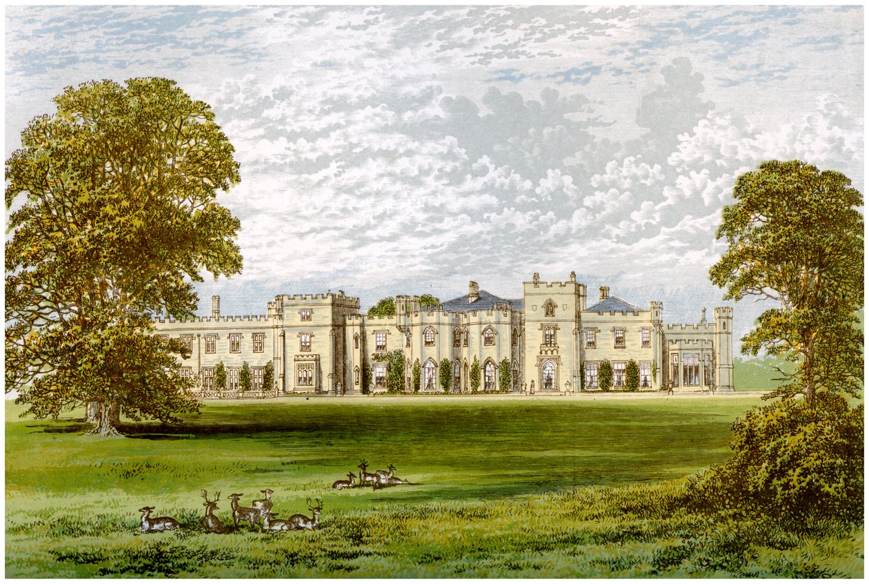 Panshanger Park, Hertfordshire, hjemmet til Earl Cowper, c1880 av Unbekannt