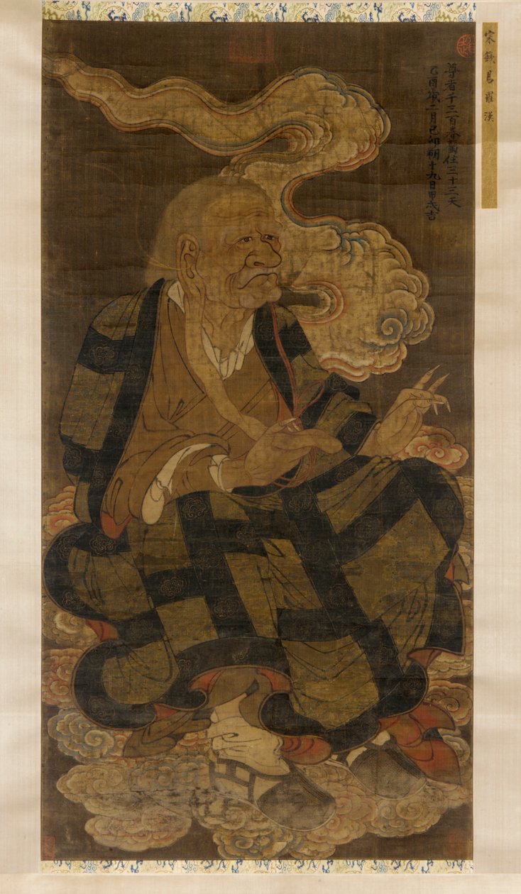 Panthaka, den tiende ærverdige Luohan, 1345. av Unbekannt
