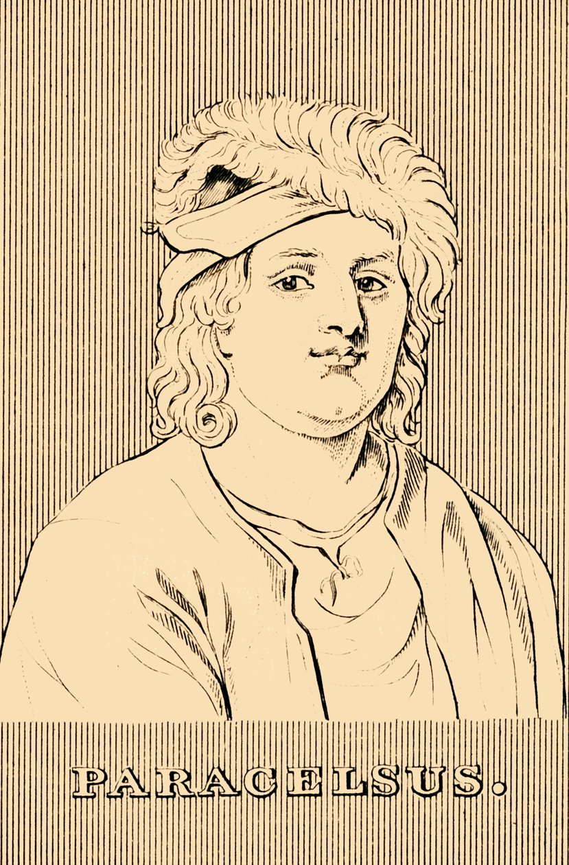 Paracelsus, 1493-1541, 1830. av Unbekannt