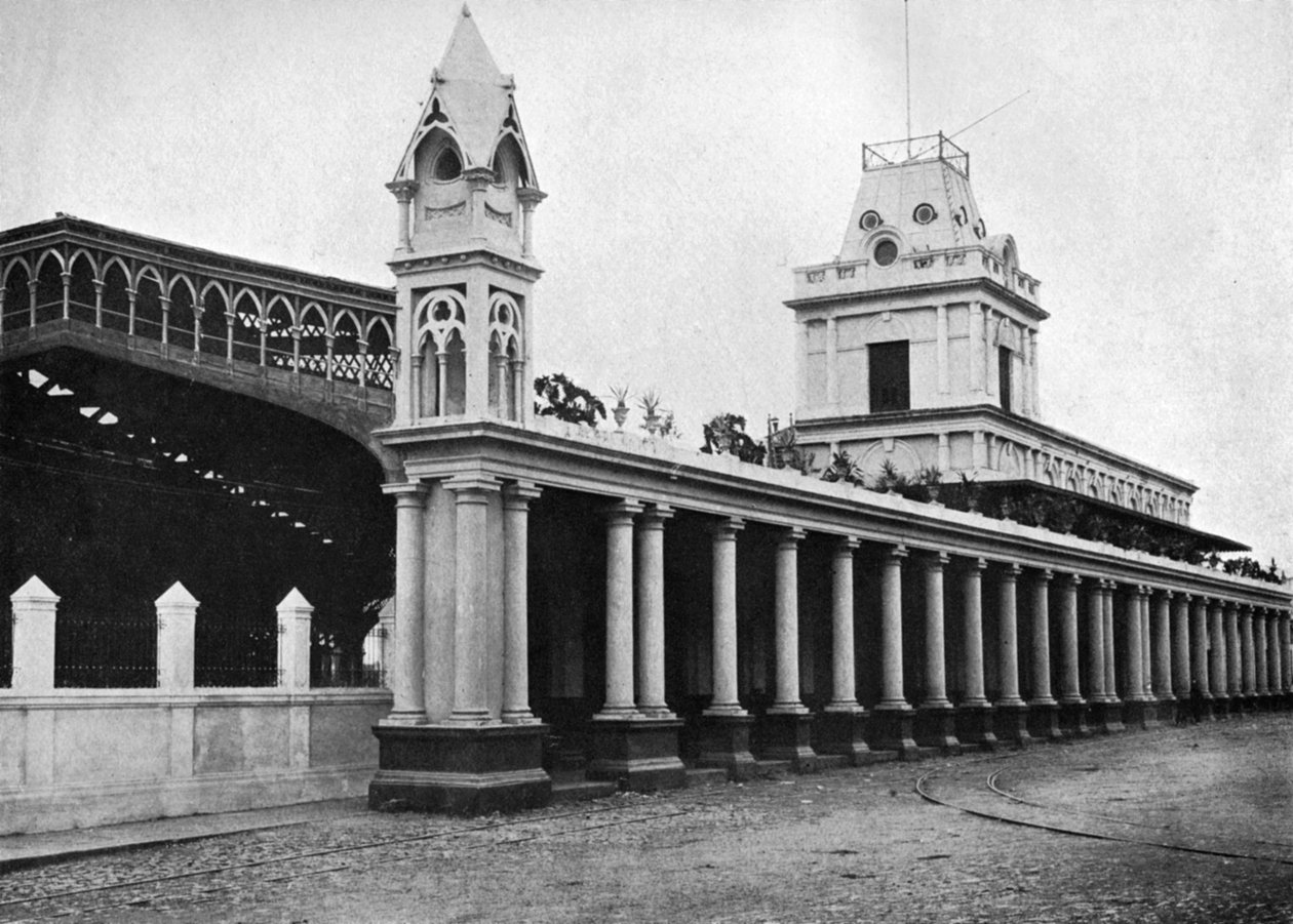 Paraguayan sentralbanestasjon, Asuncion, Paraguay, 1911 av Unbekannt