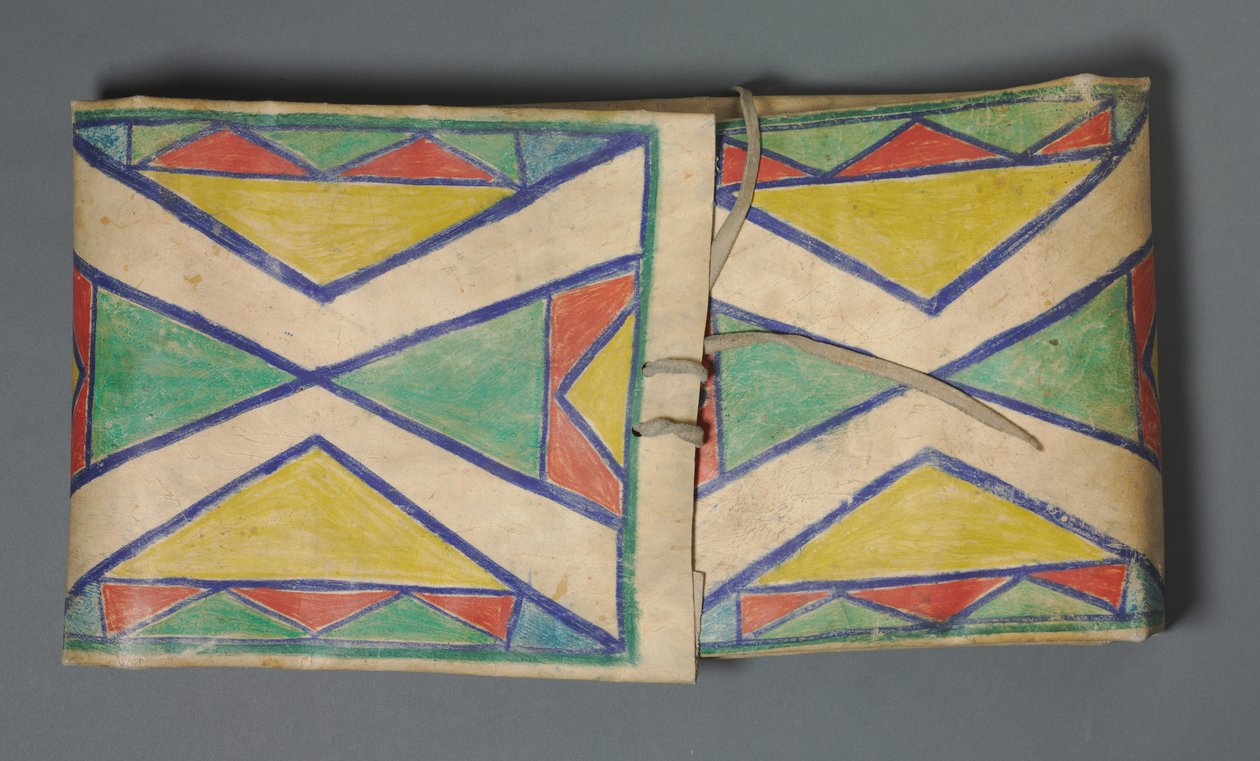 Parfleche, ca. 1900. av Unbekannt
