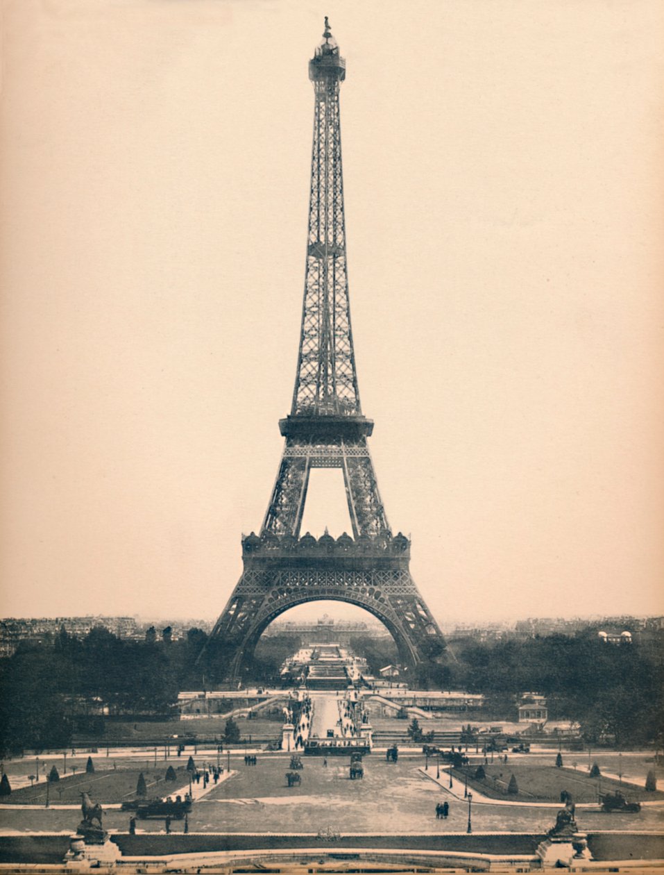 Paris. - La Tour Eiffel. - LL, c1910. av Unbekannt