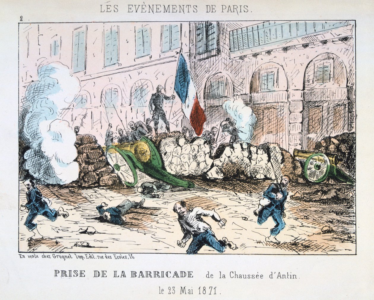 Paris kommune, 1871 av Unbekannt