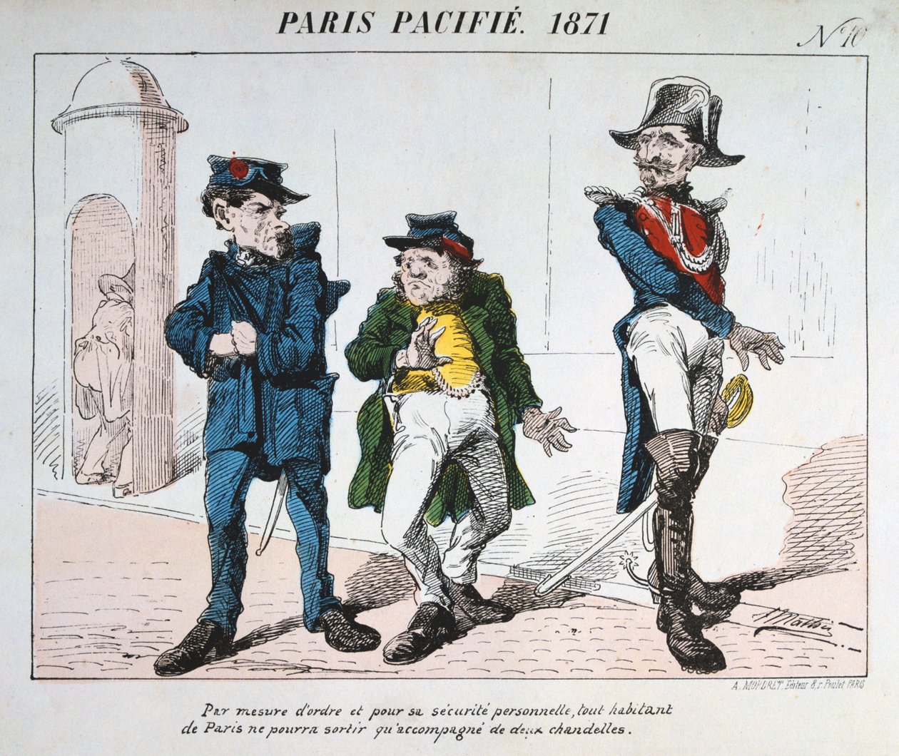 Paris Pacifies, 1871. av Unbekannt