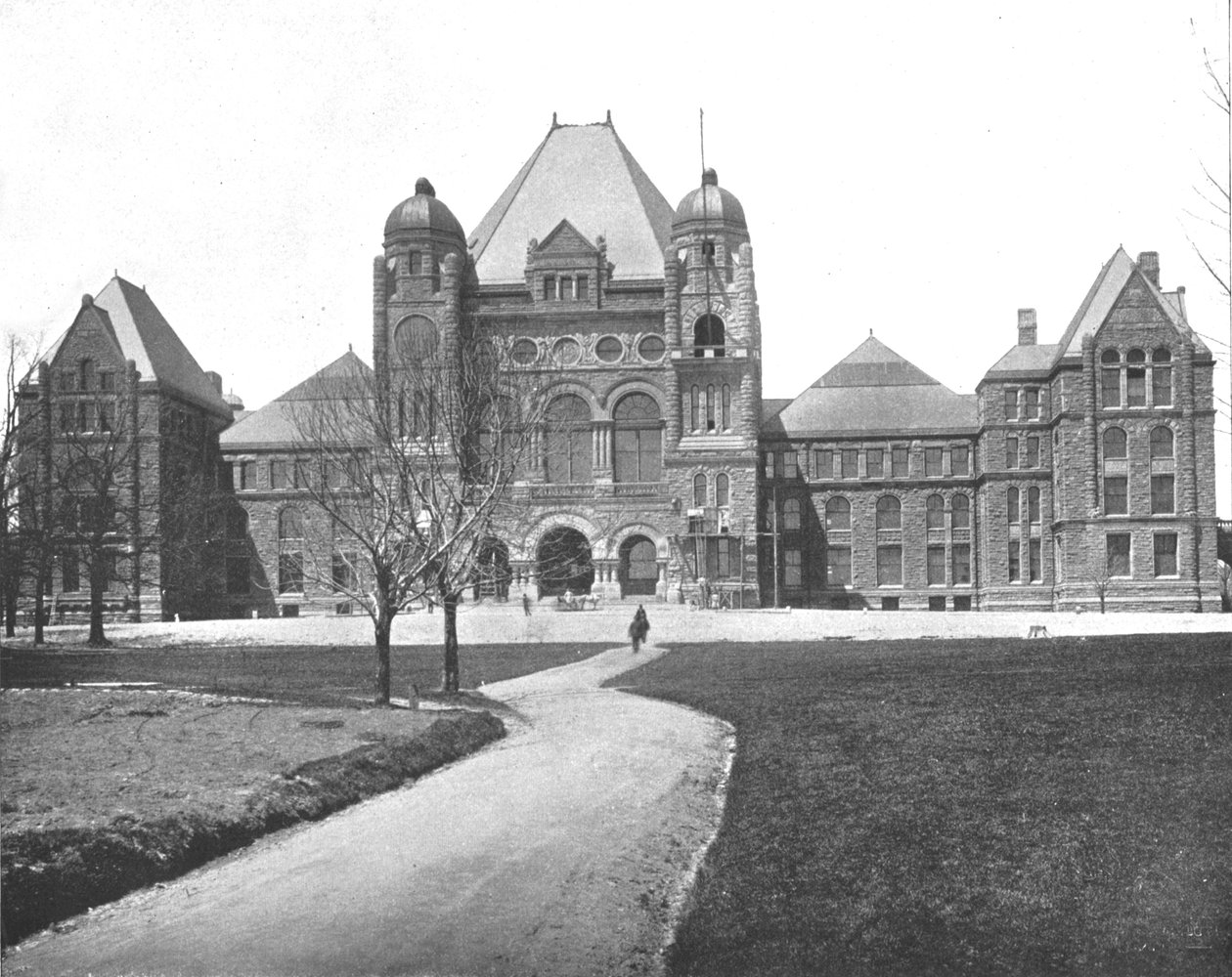 Parlamentsbygninger, Toronto, Canada, c1900. av Unbekannt