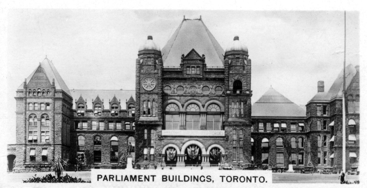 Parlamentsbygninger, Toronto, Ontario, Canada, ca 1920-tallet av Unbekannt