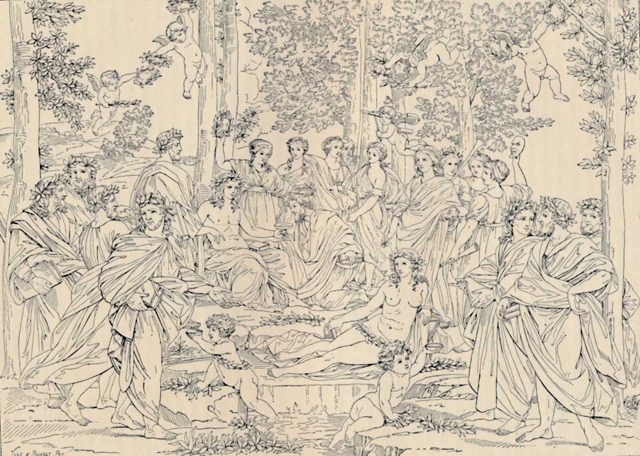 Parnassus, 1886 av Unbekannt