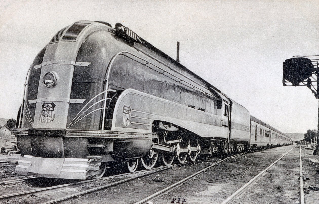 Passasjertog, Pullman of the Pacific Union, Amerika, 1900-tallet av Unbekannt