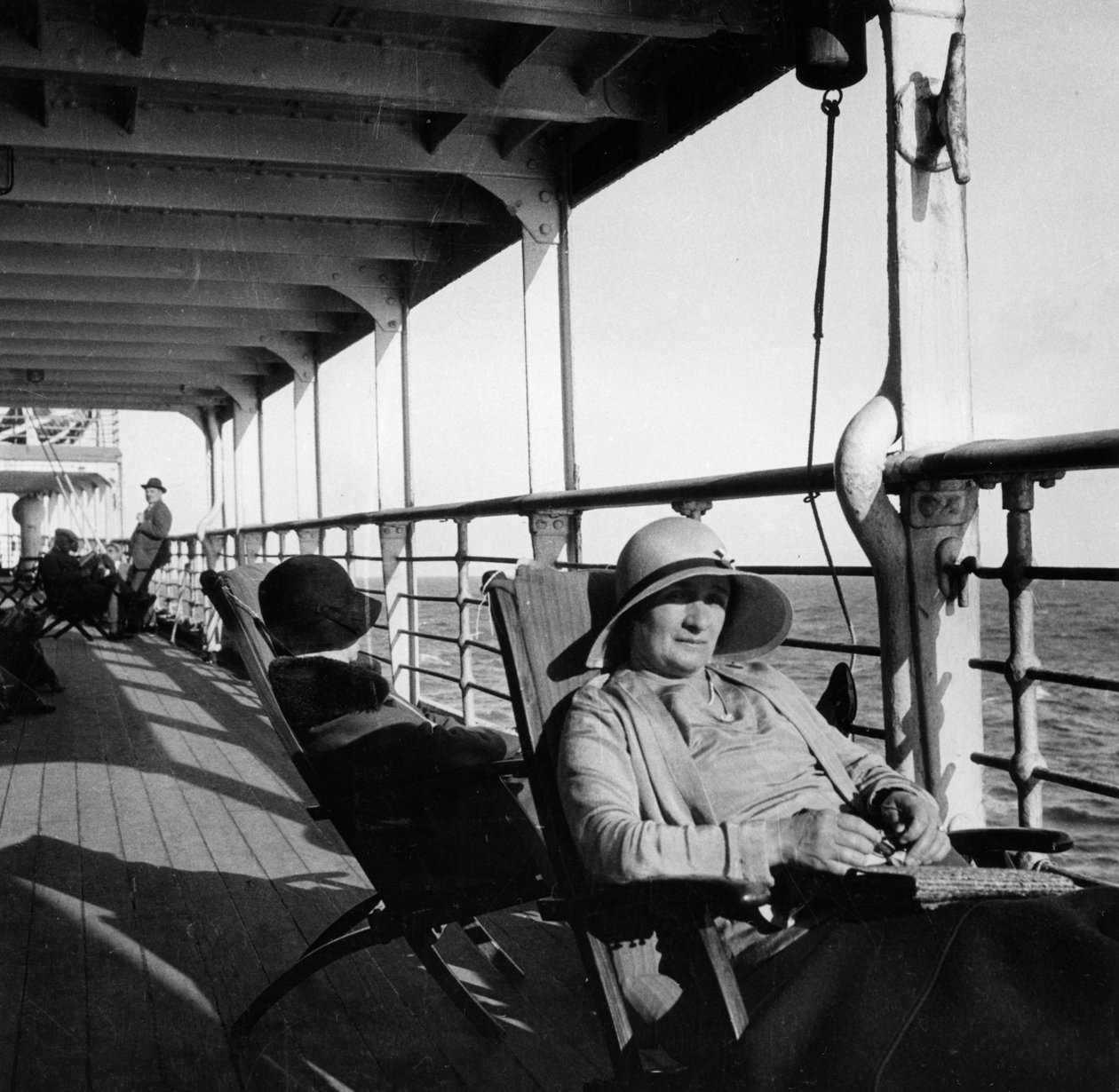 Passasjerer på et Cunard Line-cruise til Vestindia, januar-mars 1931 av Unbekannt