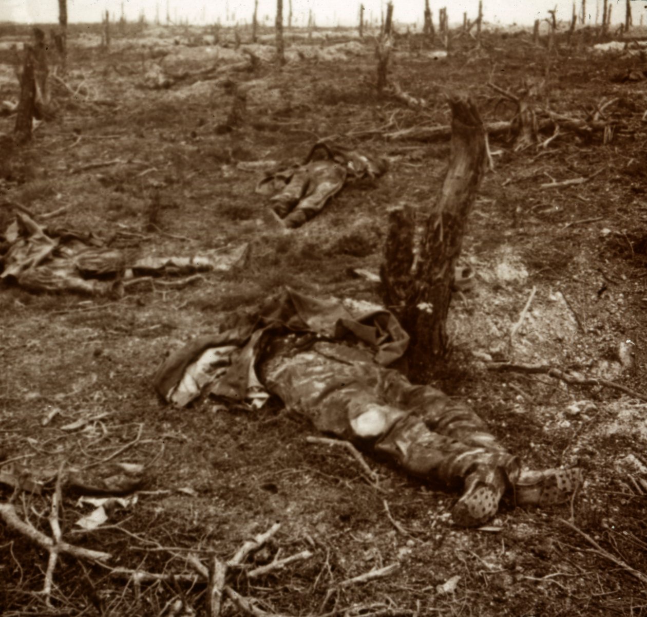 Veien mellom legemer, c1914-c1918 av Unbekannt