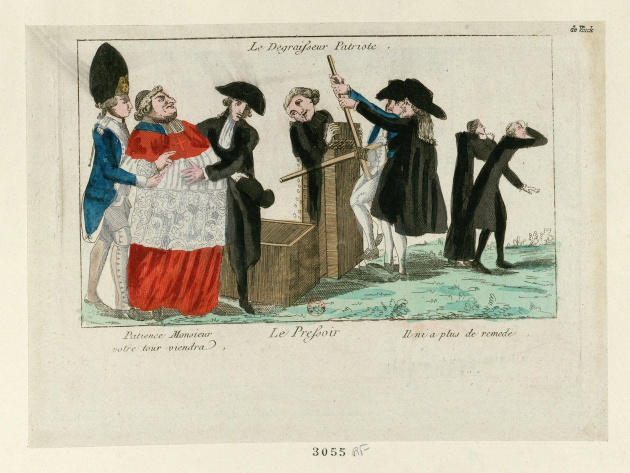 Tålmodighet Monsignor Din tur vil komme..., 1790. av Unbekannt