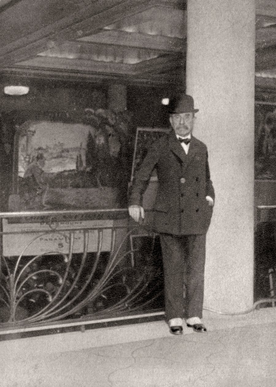 Paul Bourget , fransk forfatter og kritiker, 1928 av Unbekannt