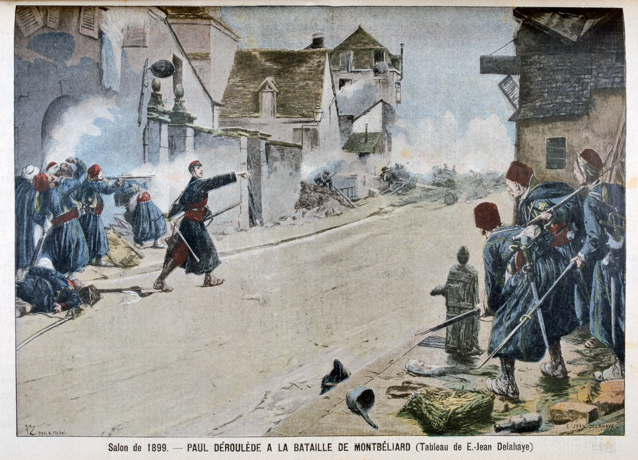 Paul Déroulède, Slaget ved Montbeliard, 1899 av Unbekannt