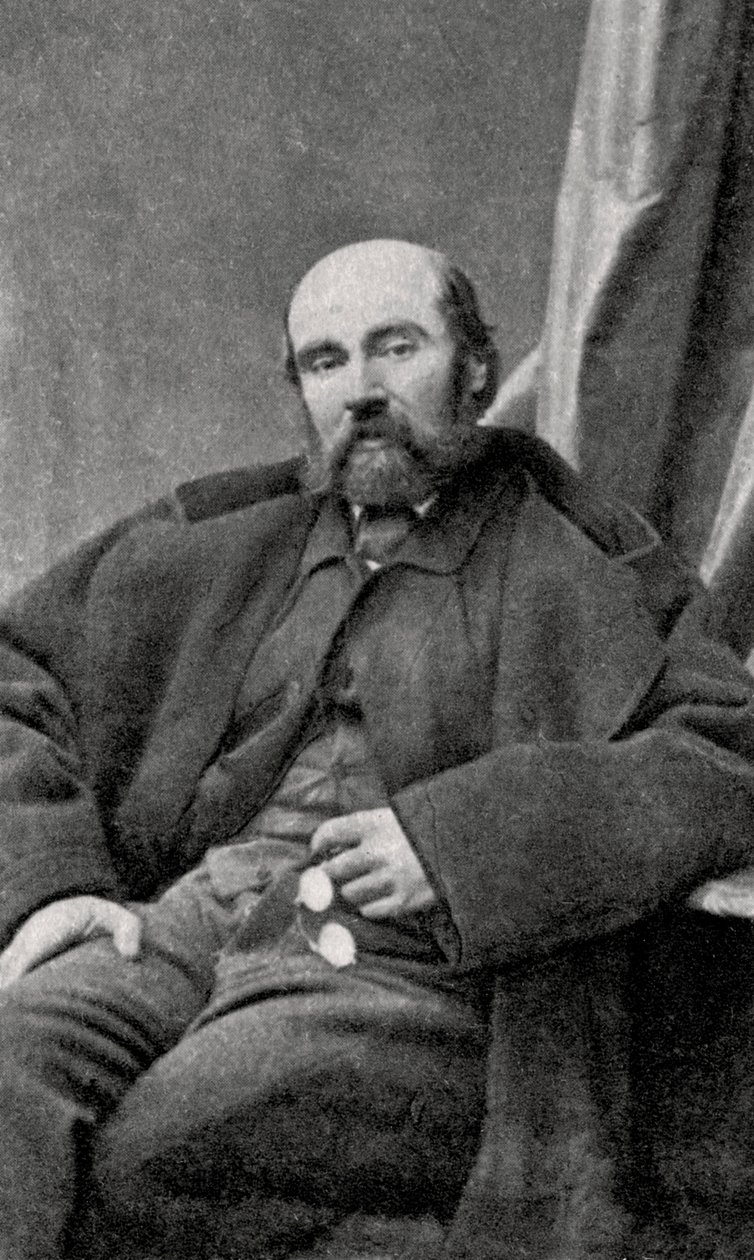 Paul Feval den eldste , fransk romanforfatter og dramatiker, 1868 av Unbekannt