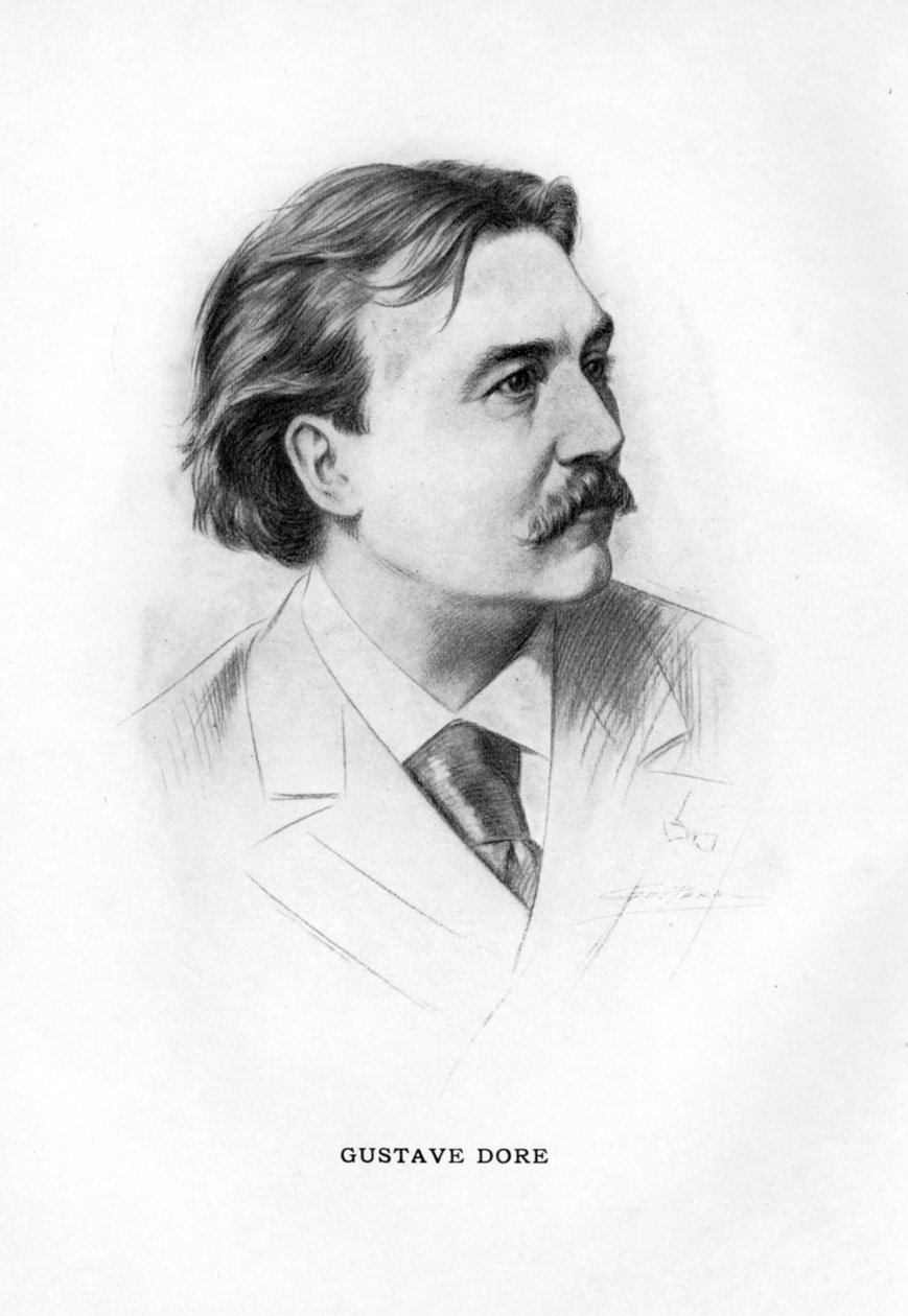 Paul Gustave Dore , fransk kunstner, 1912 av Unbekannt