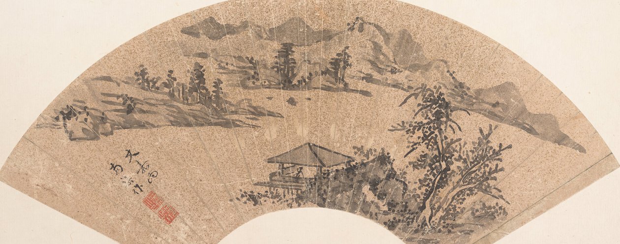Paviljong ved Lake Shore, 1600-tallet eller senere. av Unbekannt