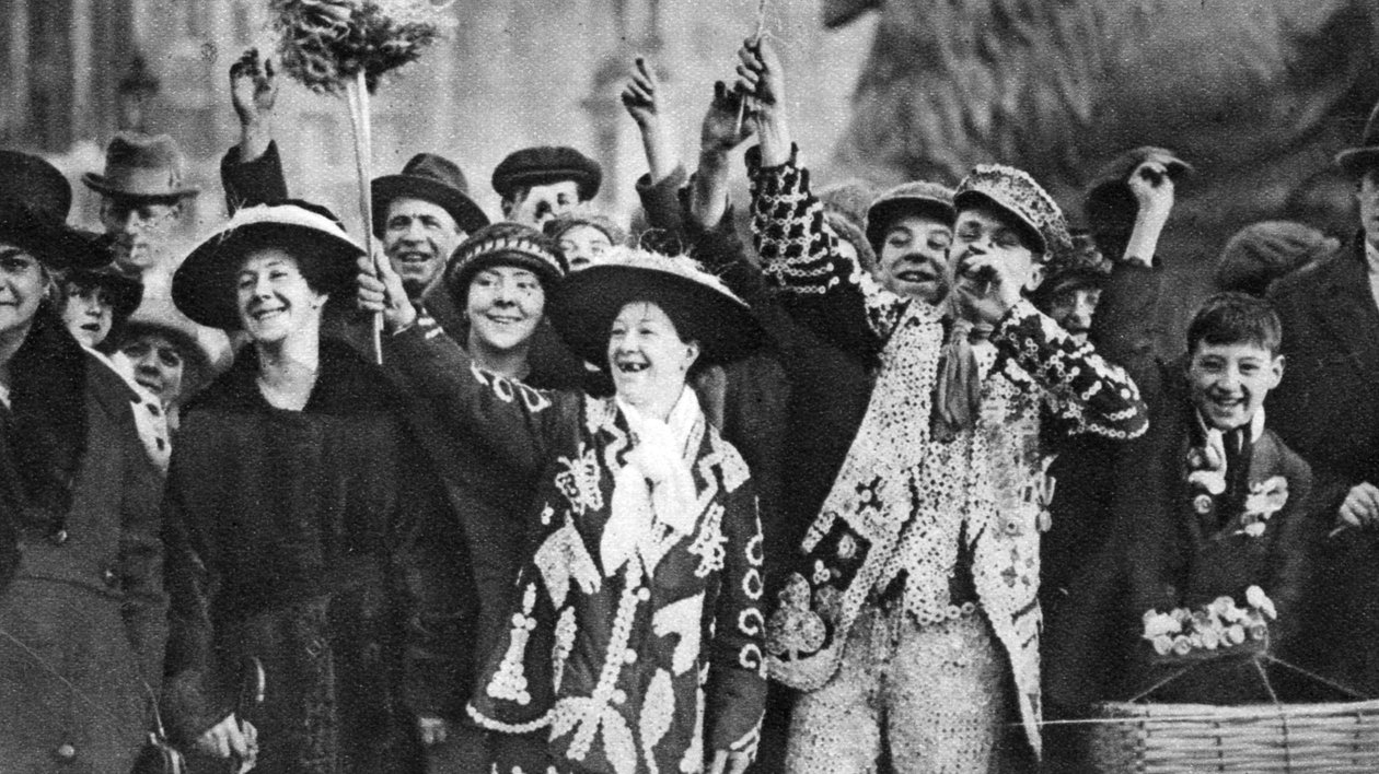 Perlekonge og dronning i høyt humør, London, 1926-1927 av Unbekannt