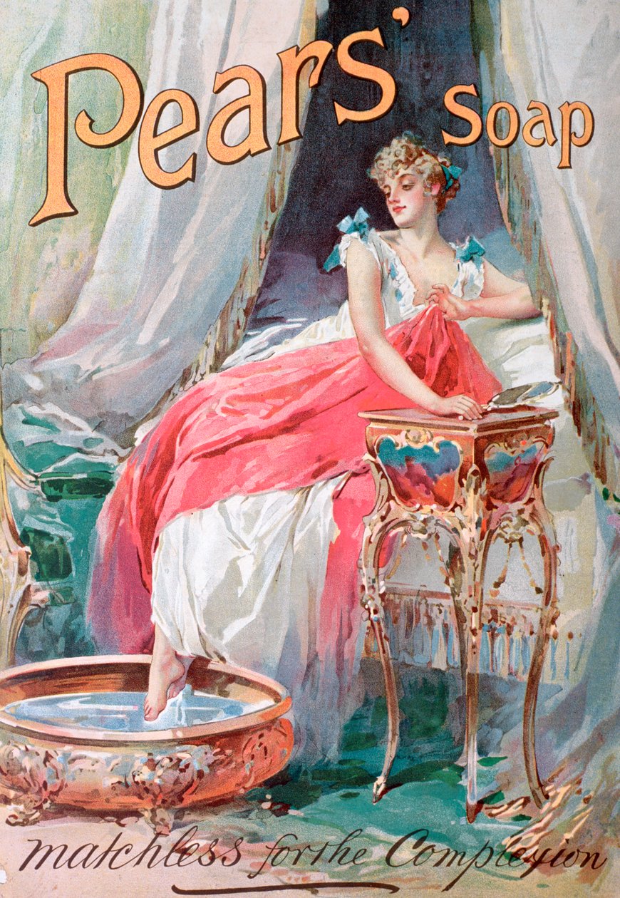 Pærersåpeannonse, 1898 av Unbekannt