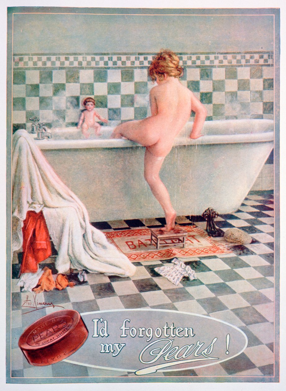 Pears såpeannonse, 1922 av Unbekannt
