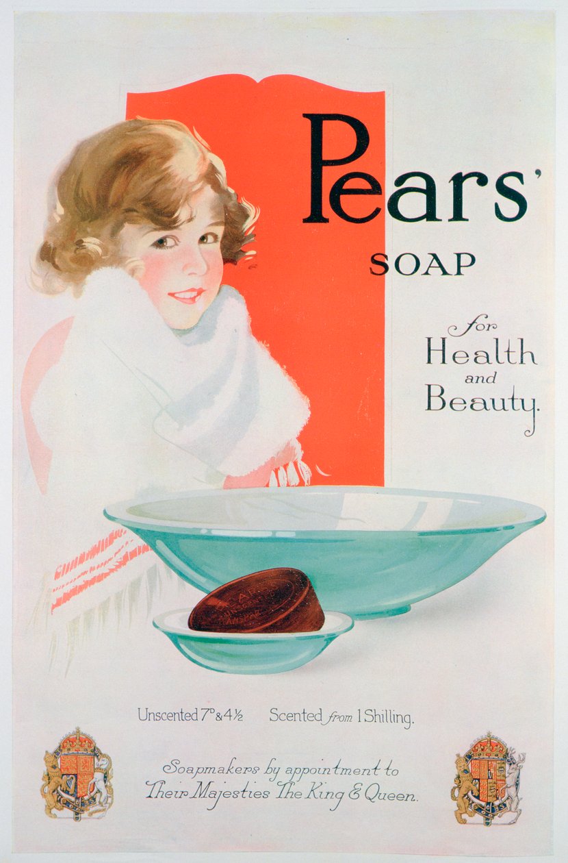 Pears såpeannonse, 1924 av Unbekannt