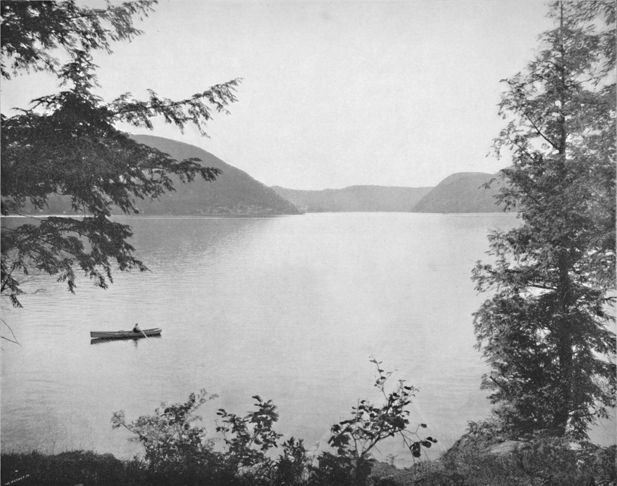 Peekskill Bay, 1800-tallet av Unbekannt