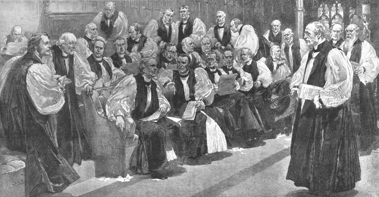 Peers Spiritual i House of Lords i 1894, 1901. av Unbekannt