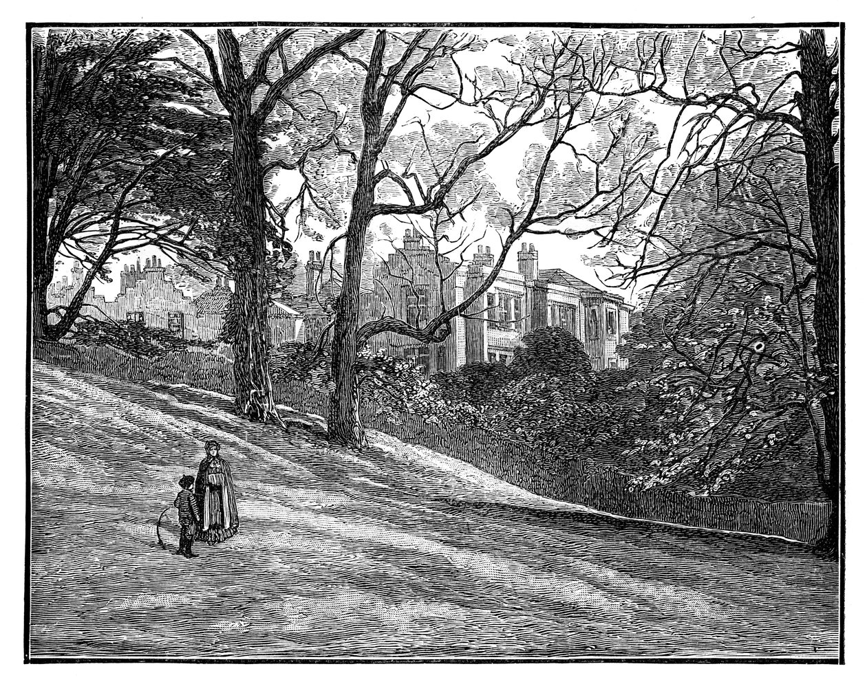 Pembroke Lodge, Richmond, London, c1888 av Unbekannt
