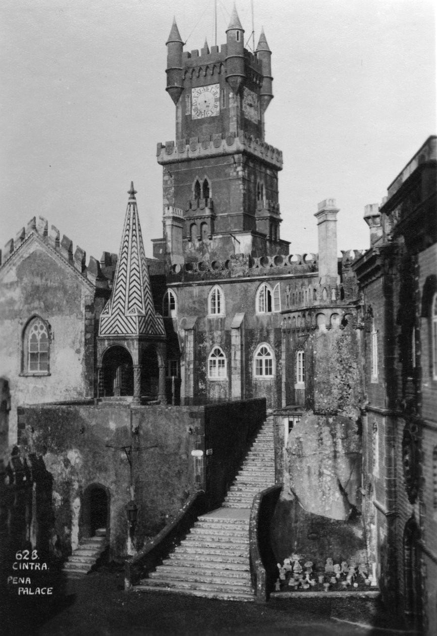 Pena-palasset, Sintra, Portugal, 1900-tallet av Unbekannt