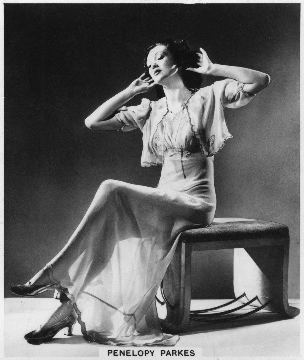 Penelope Parkes , skuespillerinne, 1939 av Unbekannt